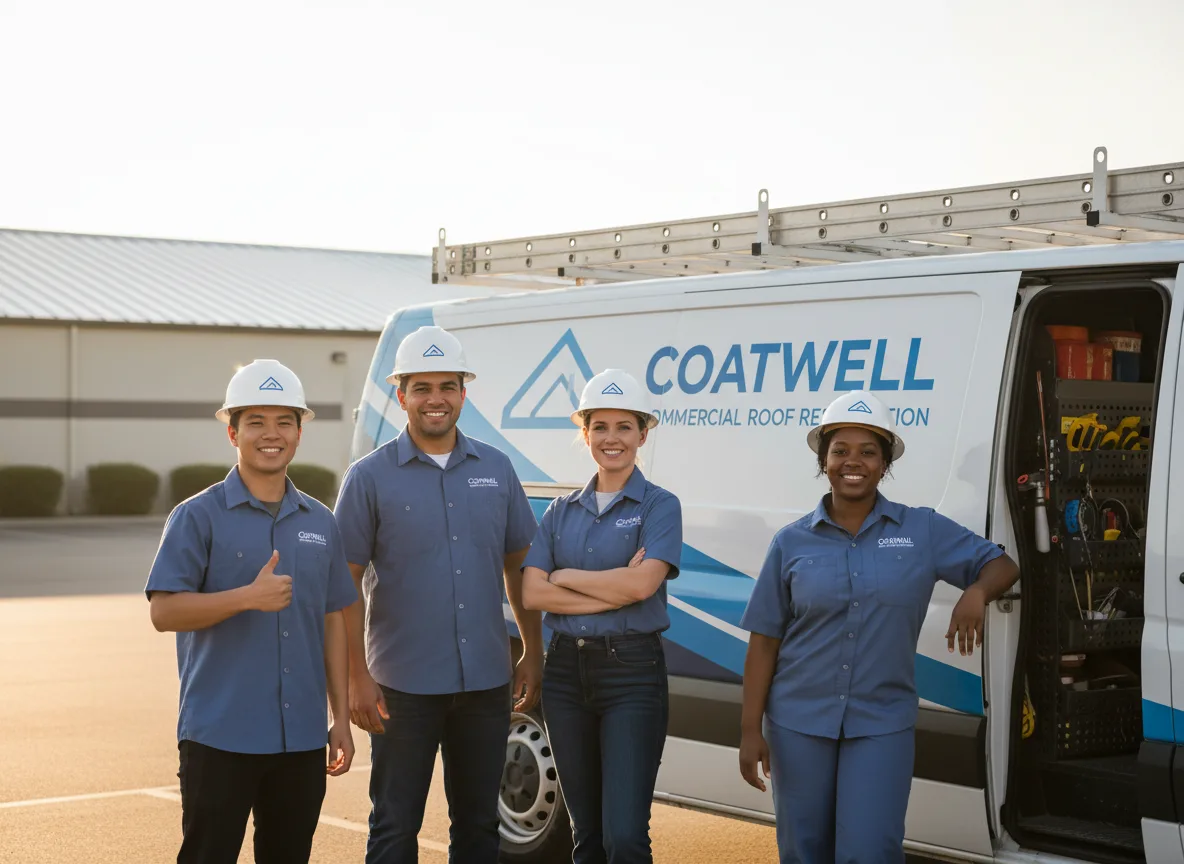 Commercial roof coating company in Mongo, IN